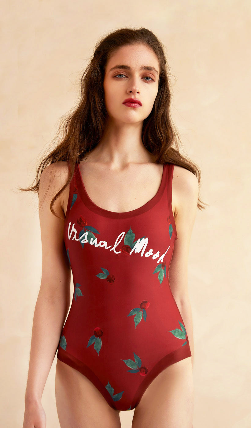 Lennon Reversible Open-Back One Piece Swimsuit