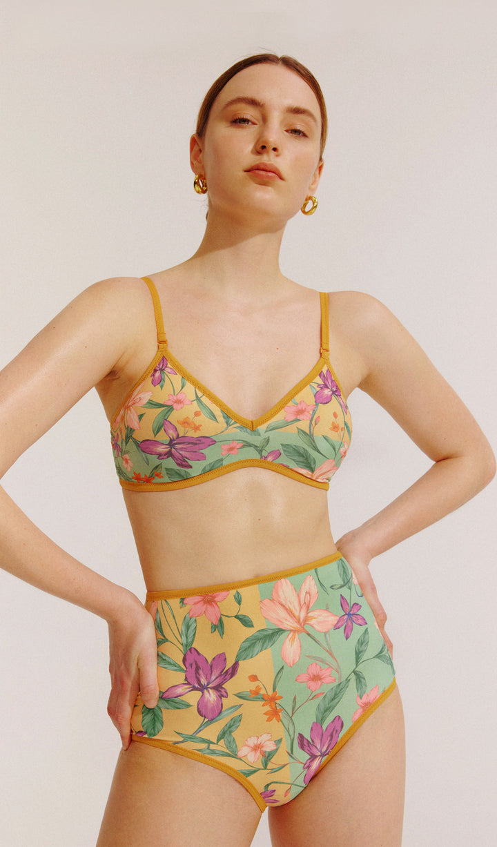 Kristina Reversible High-Waist Bikini Set