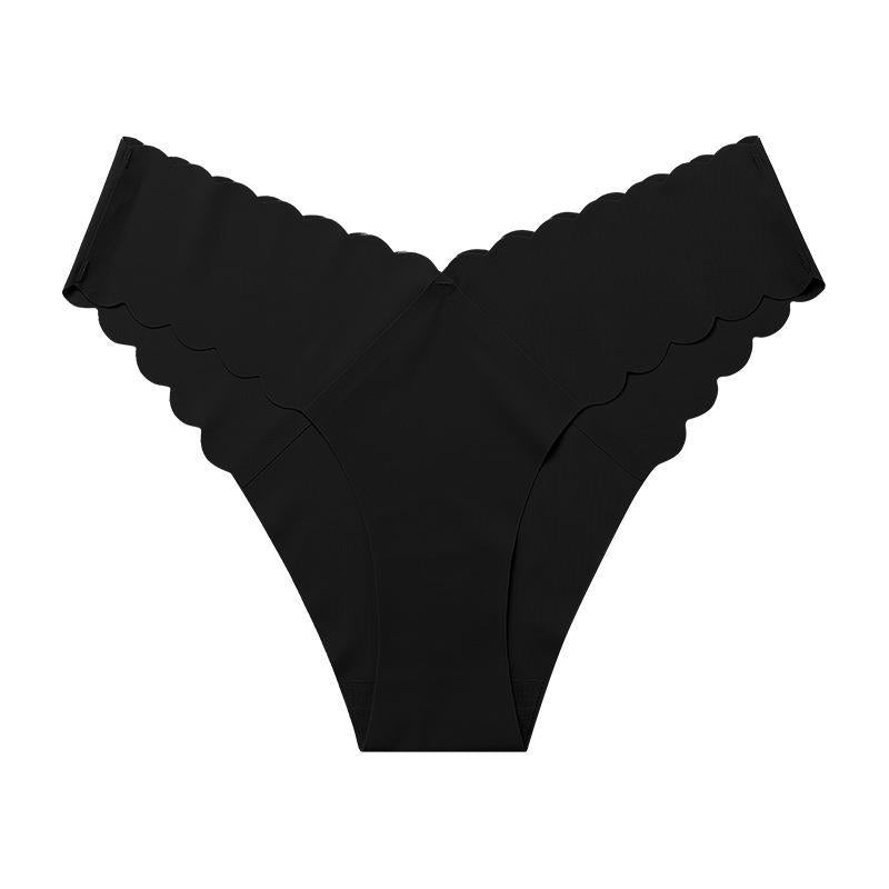 No Show Scallop Trim Panty