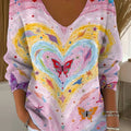womens-lovely-butterfly-art-print-casual-pullover-sweater