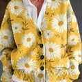 beautiful-flower-painting-art-print-buttoned-v-neck-cardigan-sweater