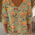 womens-vintage-halloween-crow-art-print-casual-pullover-sweater