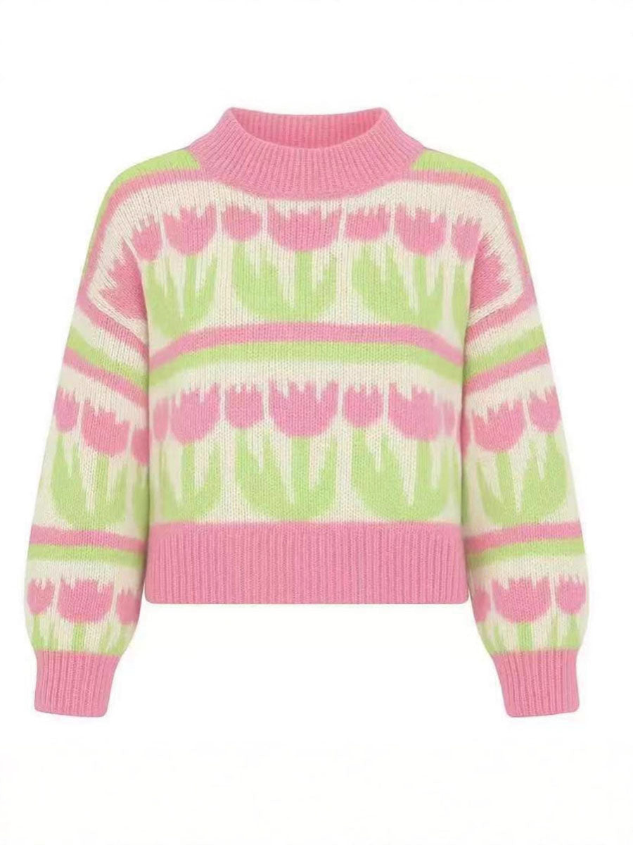 womens-loose-heart-pullover-sweater