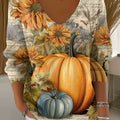 womens-floral-pumpkin-painting-art-print-casual-pullover-sweater-zdff