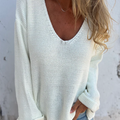 womens-loose-v-neck-knitted-sweater