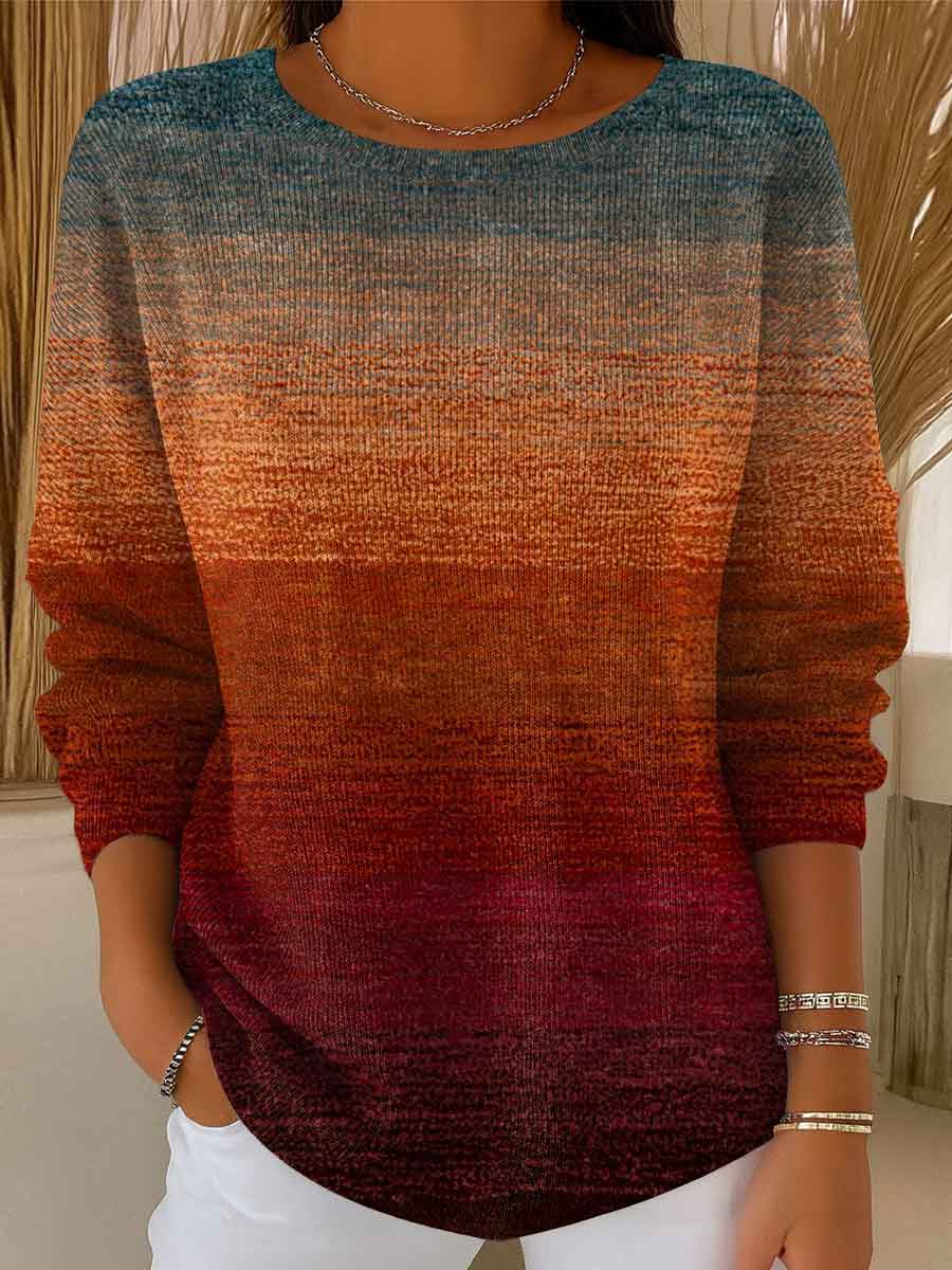 womens-autumn-gradient-striped-casual-pullover-sweater-l5cz