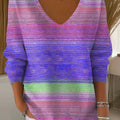 womens-gradient-pattern-art-print-casual-pullover-sweater-lc6n