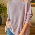 Classic Ribbed Cotton Pullover Sweater