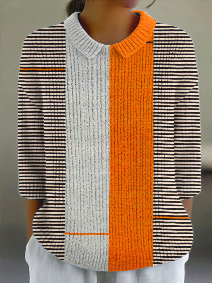 womens-vintage-abstract-geometry-art-print-casual-pullover-sweater-mdpz