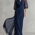 Fashionable Mesh Maxi Dress