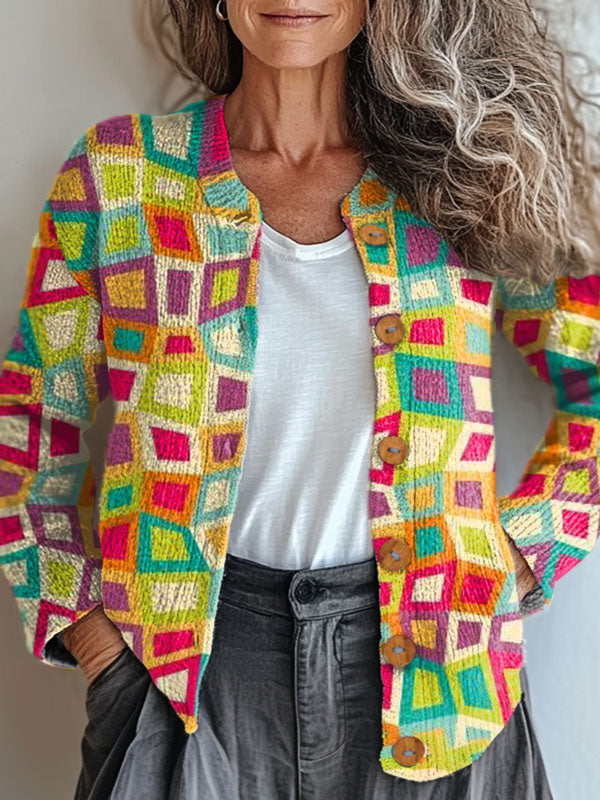 vintage-abstract-geometry-art-print-buttoned-cardigan-sweater-shvy