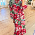 Women's Flowers Floral Art Casual Print Dress