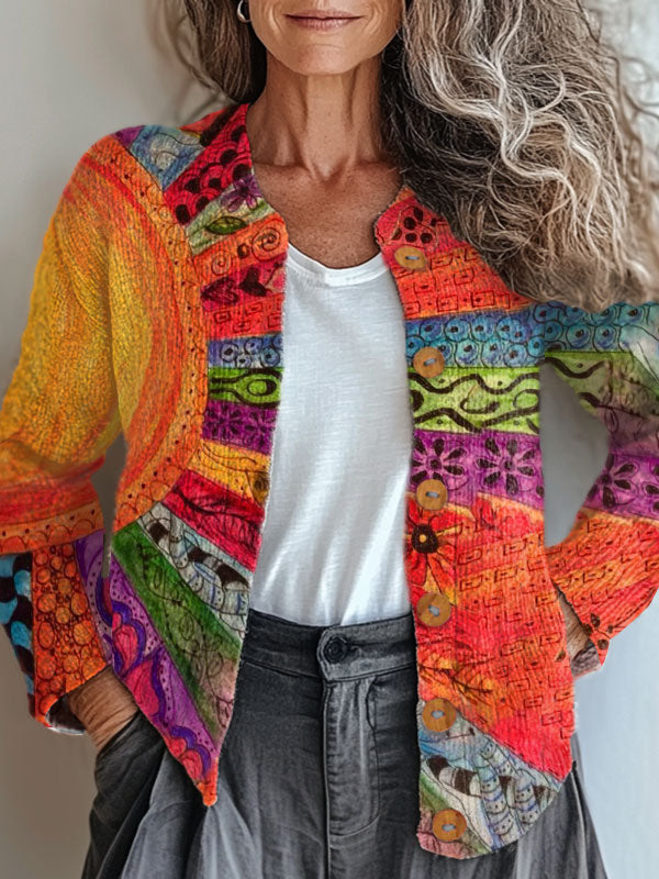 vintage-colorful-floral-art-print-buttoned-cardigan-sweater-mgwv
