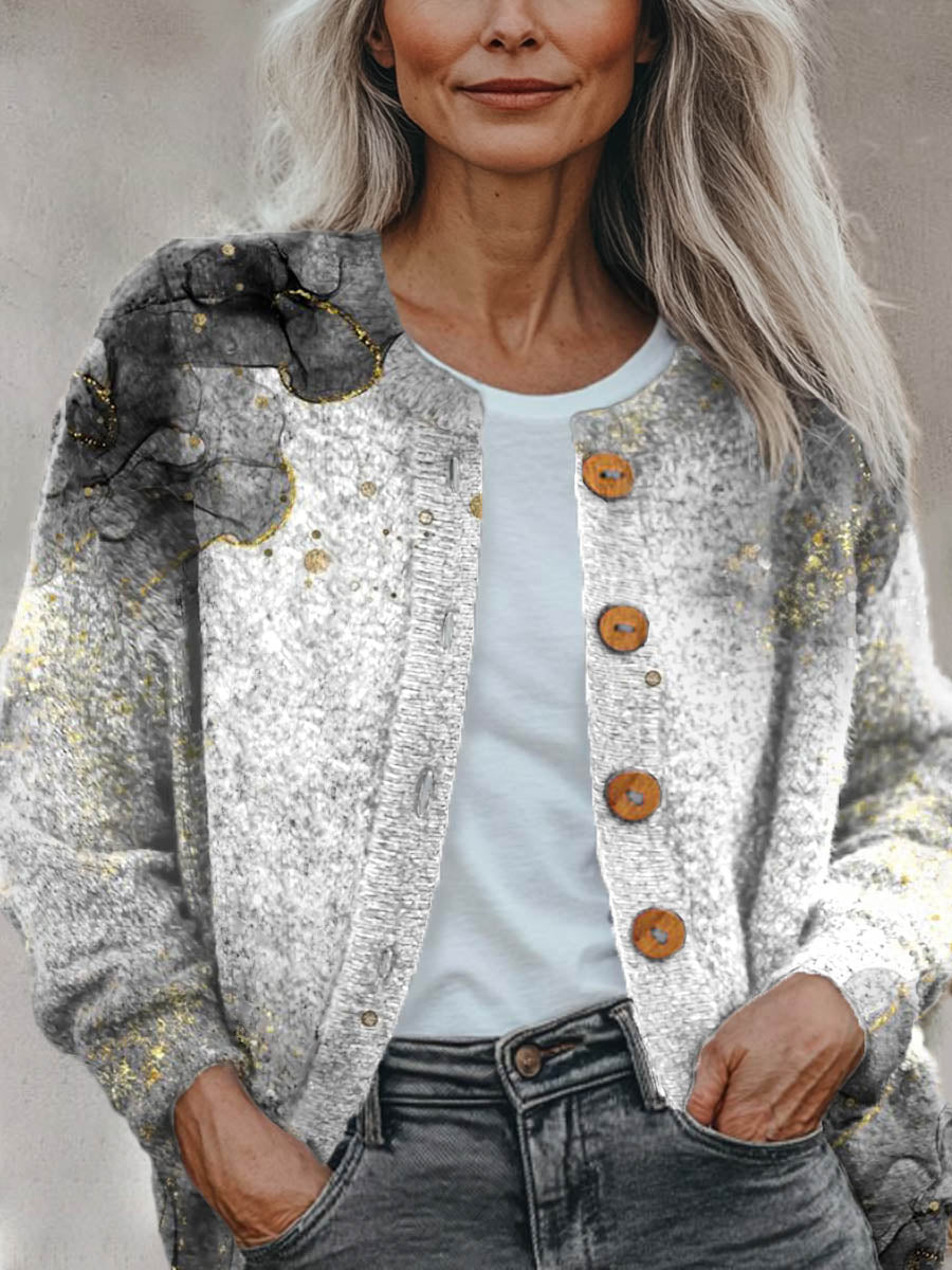 womens-abstract-pattern-art-print-buttoned-cardigan-sweater-4hrz