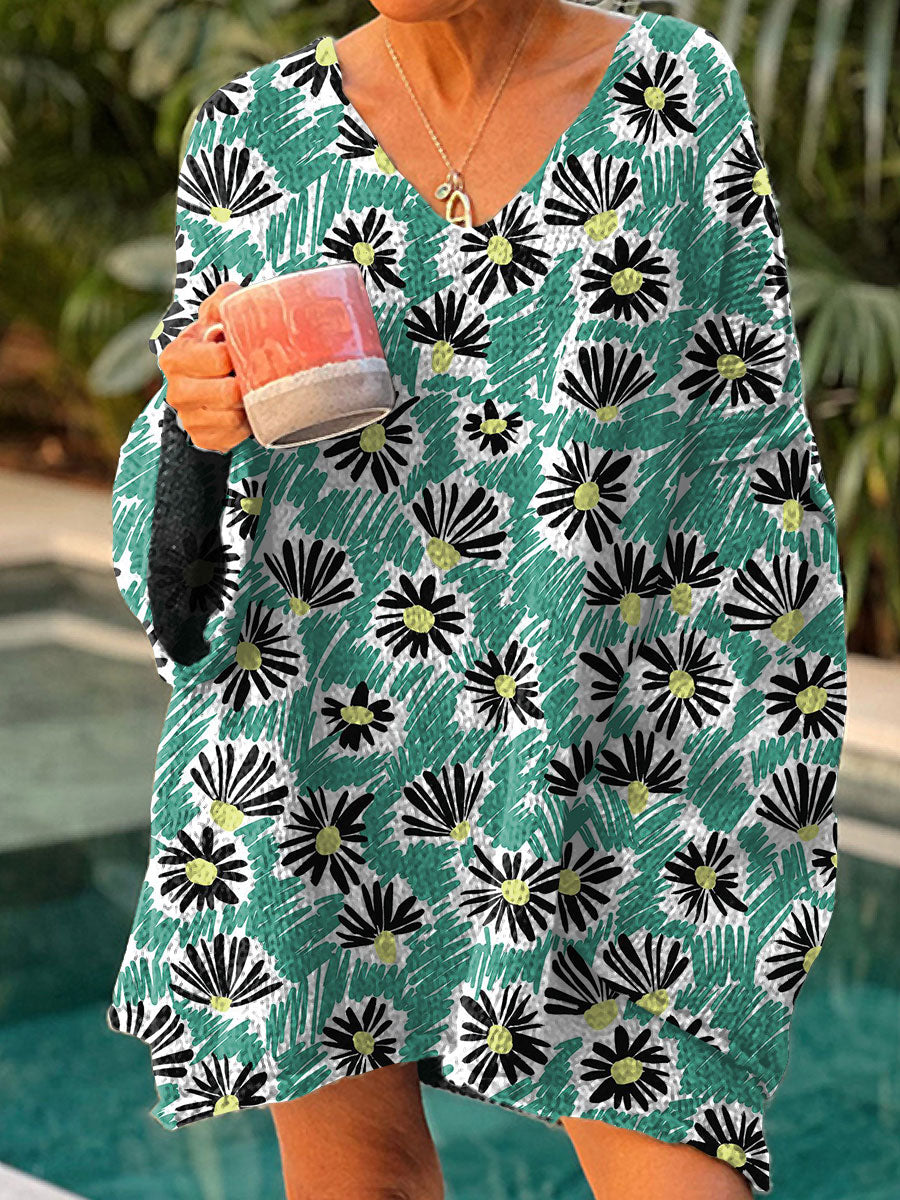 womens-vintage-floral-art-print-casual-pullover-sweater-8adm