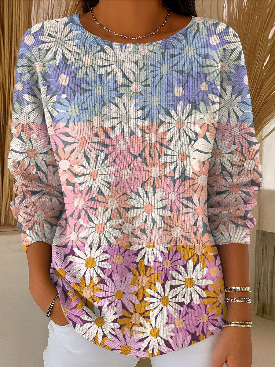 womens-flowers-colors-casual-pullover-sweater-c5xl