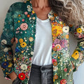 womens-vintage-floral-art-print-buttoned-cardigan-sweater-u6hh