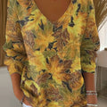 womens-vintage-autumn-maple-leaf-painting-art-print-casual-pullover-sweater