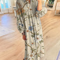 Women's Flowers Floral Art Casual Print Dress