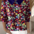 womens-floral-flowers-casual-print-peter-pan-collar-3-4-sleeve-sweater-v60m