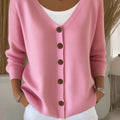 women's casual autumn knitted cardigan