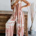 Women's Art Print Comfortable Holiday Jumpsuit