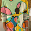 womens-geometric-pattern-art-print-casual-pullover-sweater-um9l