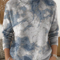 Gradient color spot decorative pattern Casual Sweater