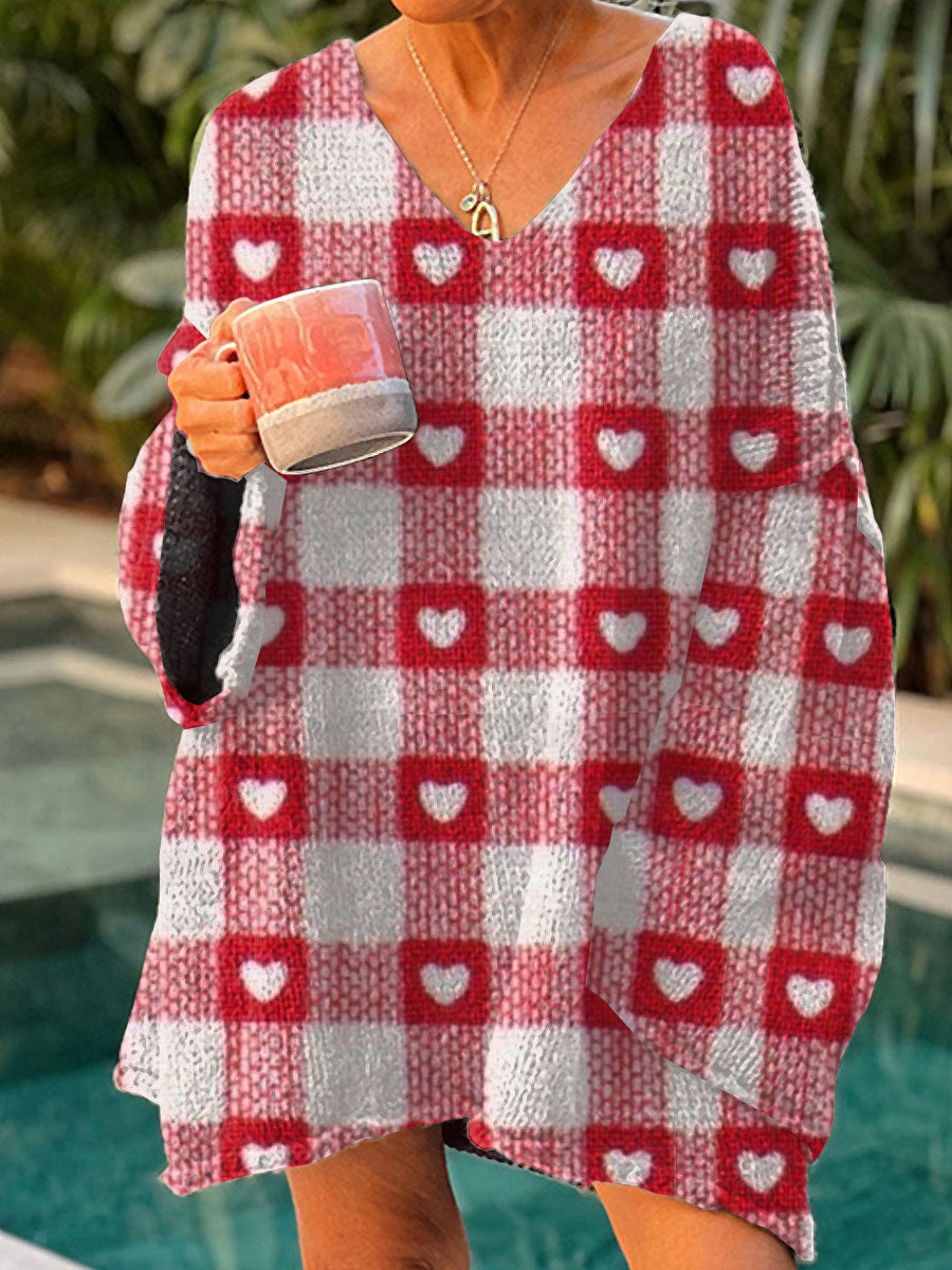 womens-vintage-love-abstract-geometry-art-print-casual-pullover-sweater