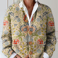 womens-vintage-floral-art-print-buttoned-cardigan-sweater-kffk
