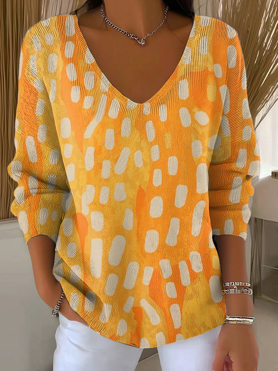 womens-abstract-pattern-art-print-casual-pullover-sweater-8rrw