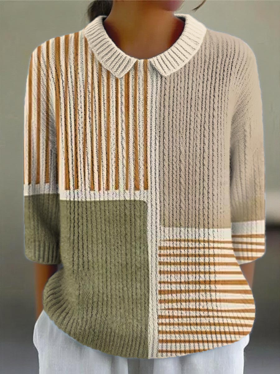 womens-geometric-pattern-art-print-casual-pullover-sweater-e0te