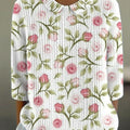 womens-vintage-flower-art-print-casual-pullover-sweater-5a6n
