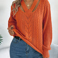 womens-hollow-v-neck-lantern-sleeve-pullover-sweater-we9d