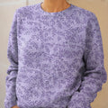 womens-floral-pattern-art-print-knit-pullover-sweater