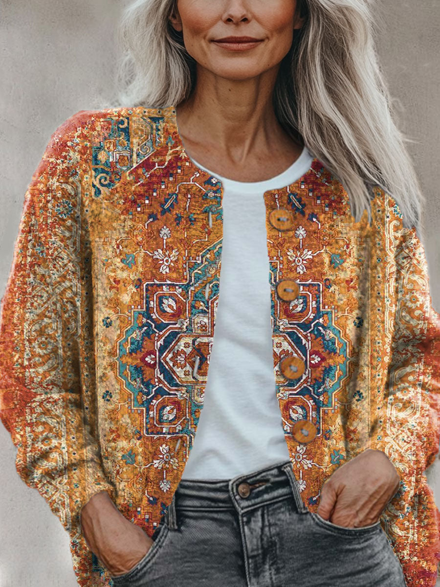 womens-vintage-floral-art-print-buttoned-cardigan-sweater-8drd