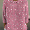 womens-love-pattern-art-print-casual-pullover-sweater