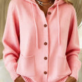 Women's Hooded Cardigan Sweater