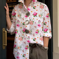 Women's Floral Print Casual Shirt