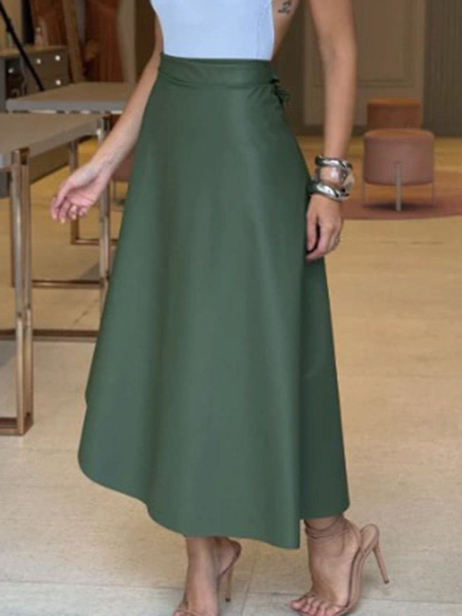 Women's Elegant One-piece Tie Skirt