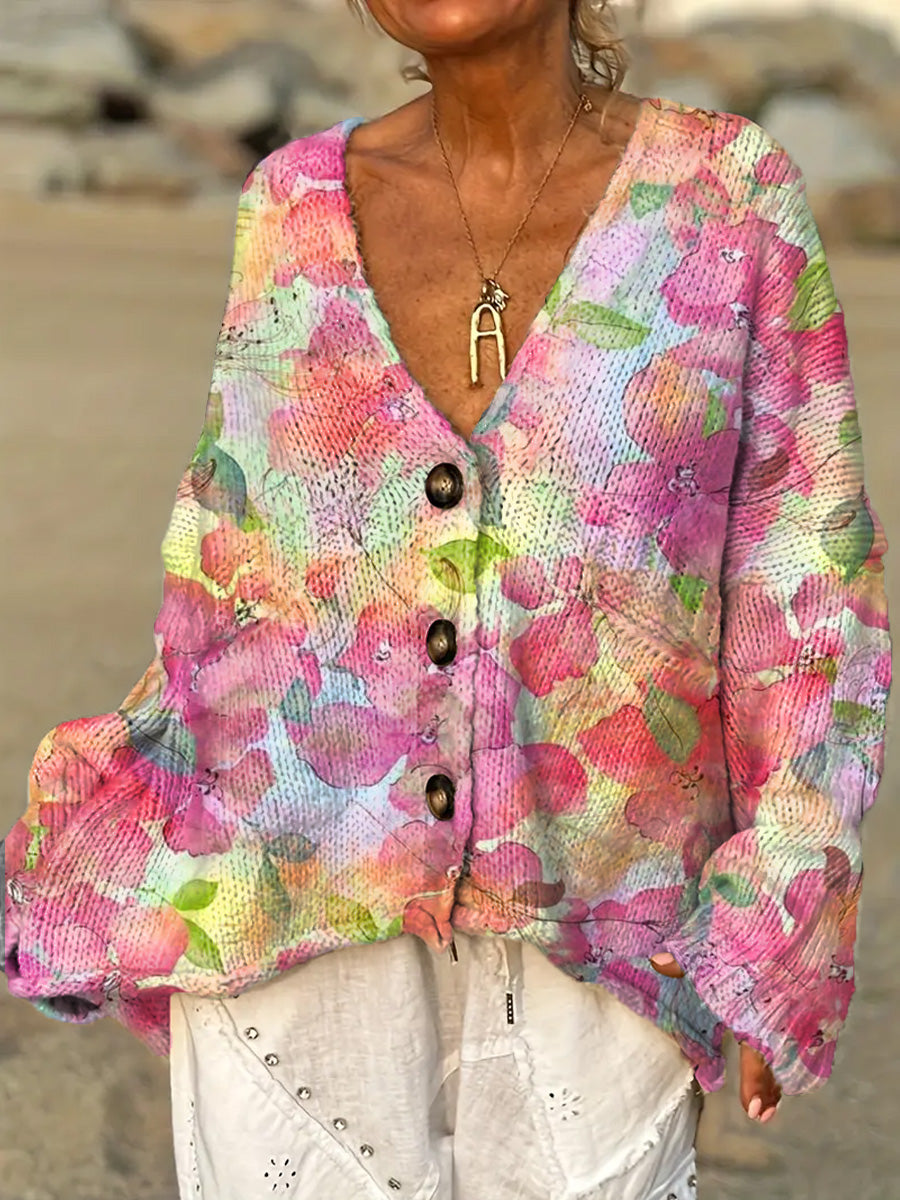 womens-artistic-watercolour-flowers-casual-pullover-sweater-gibt