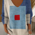 womens-geometric-pattern-art-print-casual-pullover-sweater-fxnq