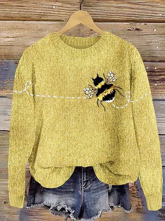 vintage-bee-art-print-knit-pullover-sweater-1oe8