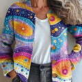 womens-abstract-pattern-art-print-buttoned-cardigan-sweater-jlu9