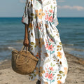 Women's Flowers Art Casual Print Dress