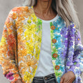 simple-rainbow-floral-multicolor-print-buttoned-cardigan-sweater