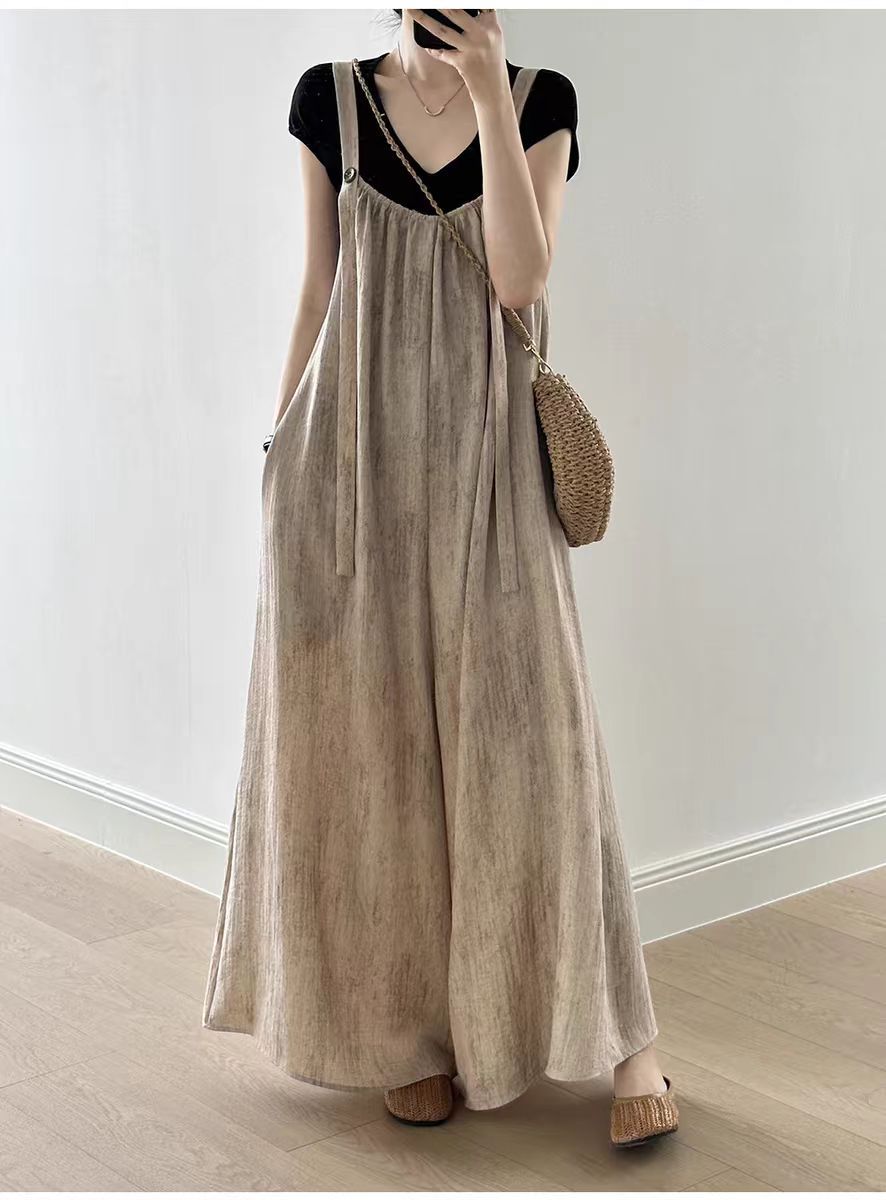 Women's Casual Wide Leg Jumpsuit