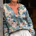 vintage-floral-painting-art-print-buttoned-cardigan-sweater