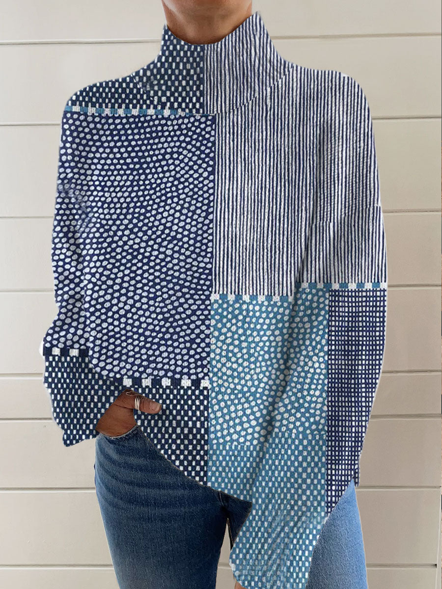 vintage-abstract-geometric-art-print-knit-turtleneck-pullover-sweater-wnpw