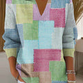 womens-patchwork-pattern-art-printed-casual-sweater